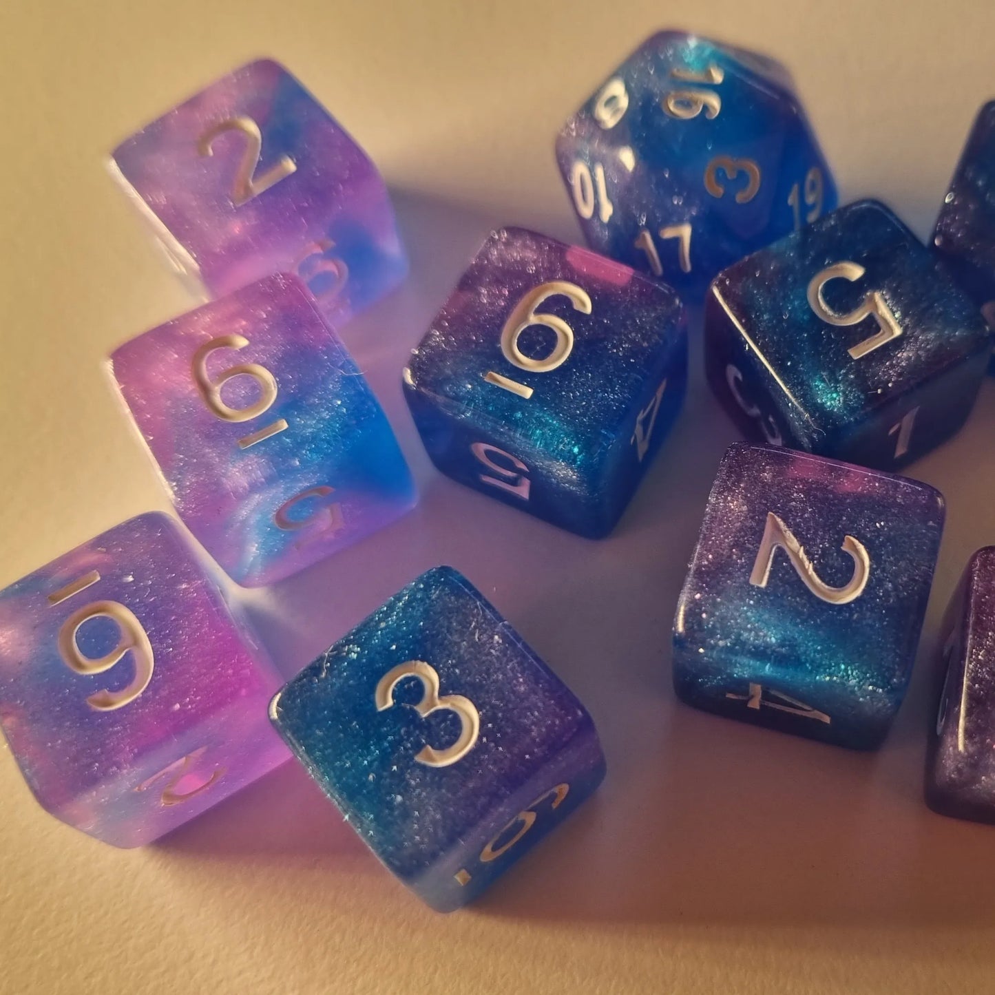 Space Kraken - Universal Würfel Set (2x W4, 10x W6, 2x W8, 2x W10, 2x W12, 2x W20)