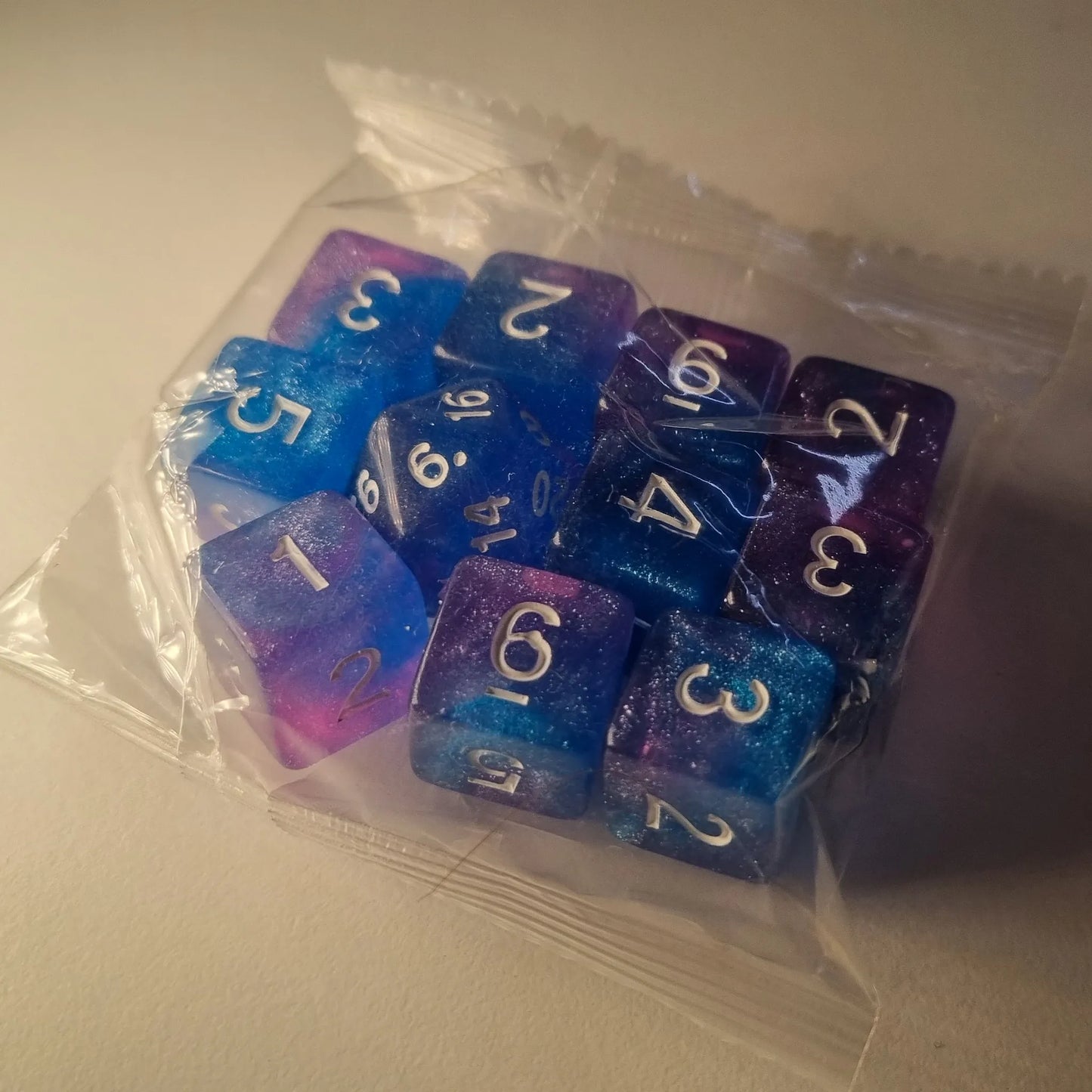 Space Kraken - Würfel Set (1x W20, 10x W6)