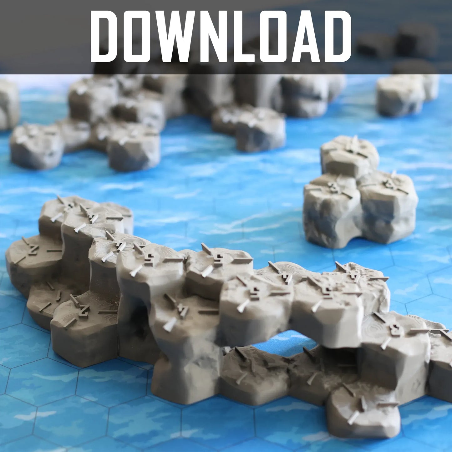 Dockfighters - 1949 3D Terrain - Expansion - Download