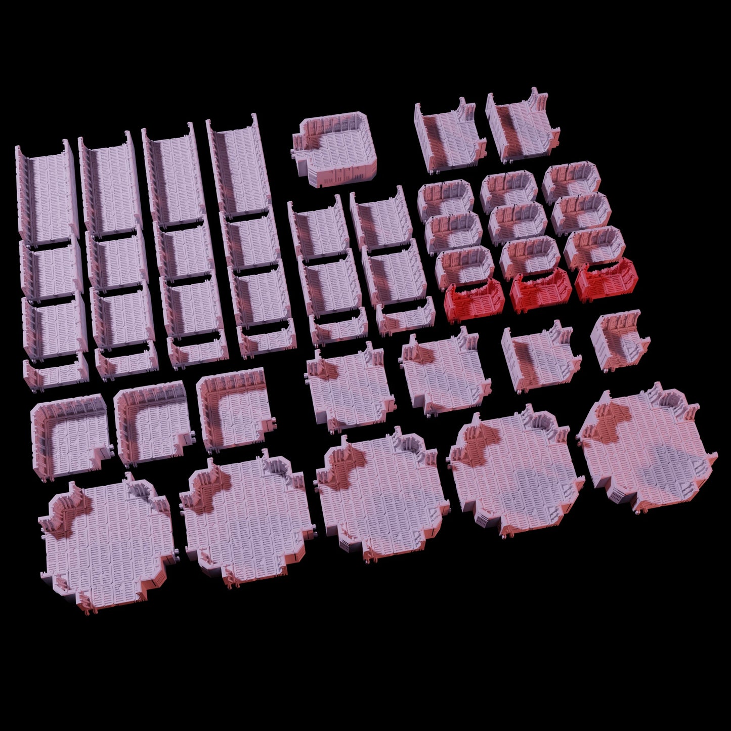 Dark Glow 3D Terrain