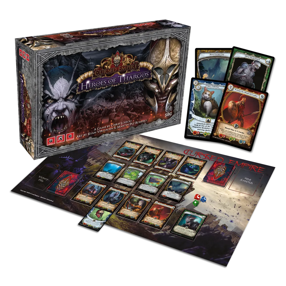 Cursed Empire - Heroes of Thargos - Base Game