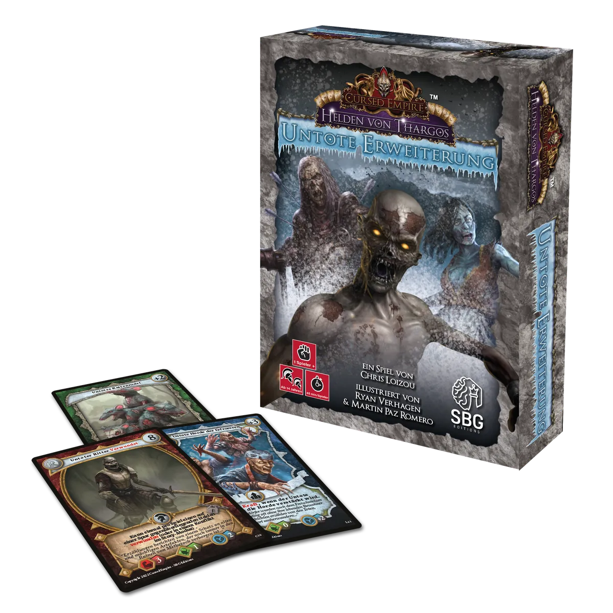 Cursed Empire - Heroes of Thargos - Undead (Expansion)