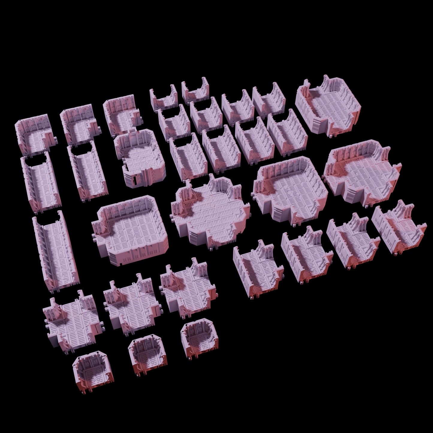 Dark Glow 3D Terrain