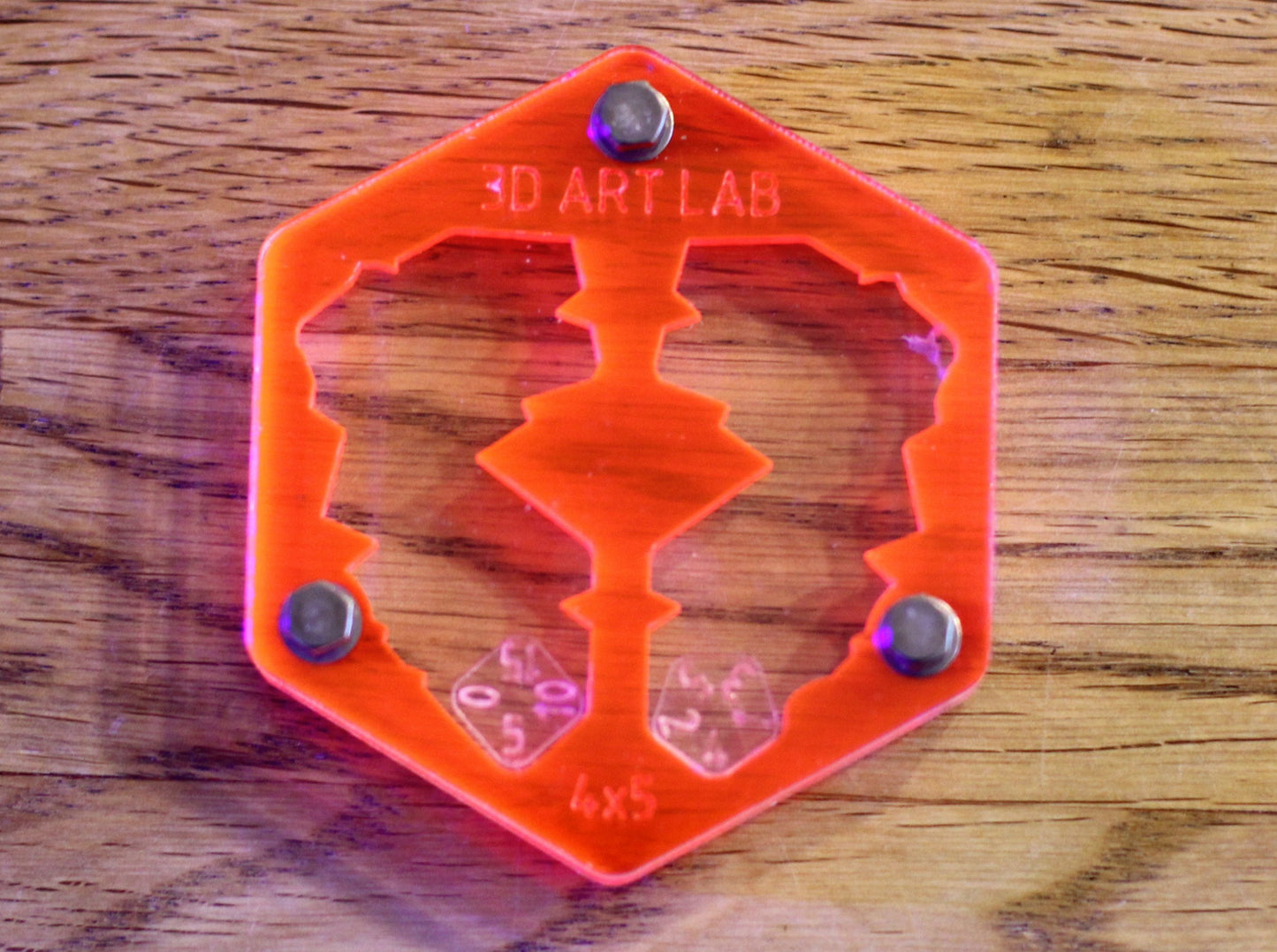 Acryl Würfel - W20