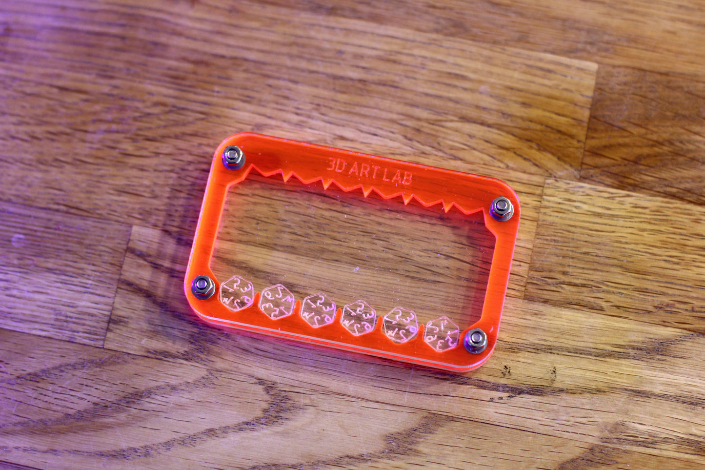 Acryl Würfel - 6x W6