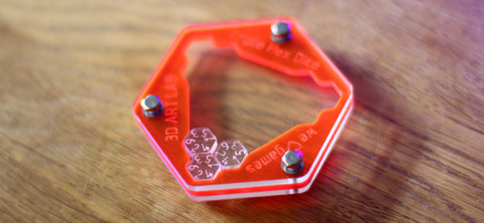 Acryl Würfel - 3 W6